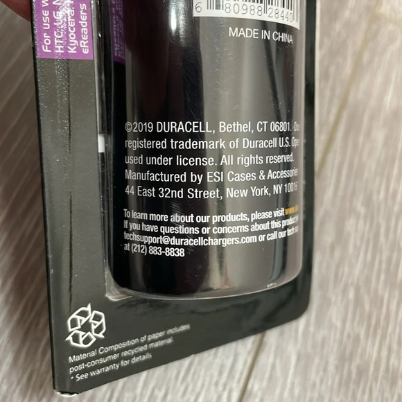 Duracell Rechargeable Hi Performance Fast Charging Sync & Charge USB Cable - Picture 12 of 13